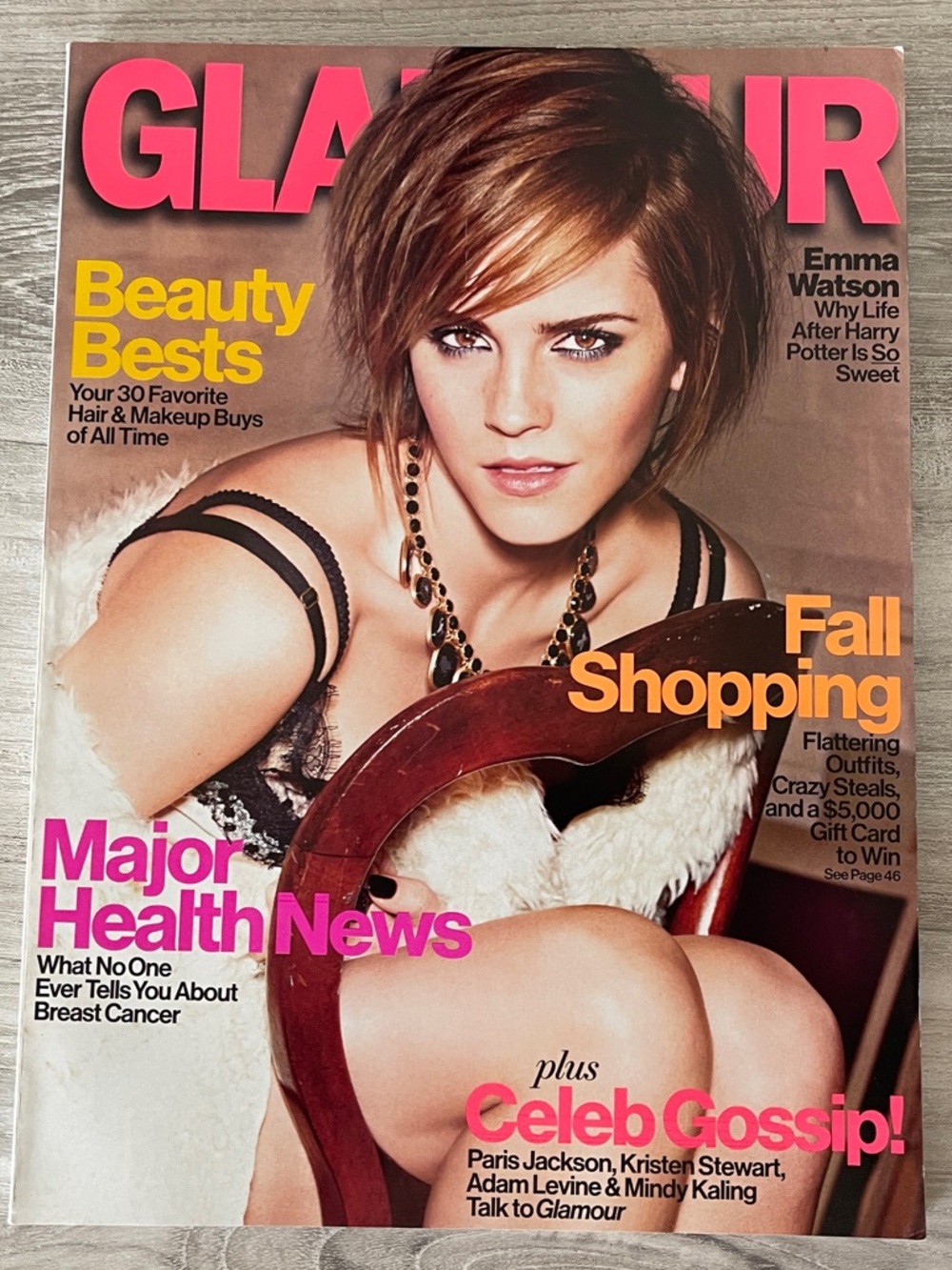 October 2012 Glamour Magazine
